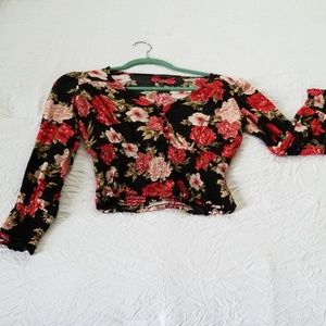 Beautiful floral blouse